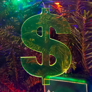 Dollar Sign Ornament
