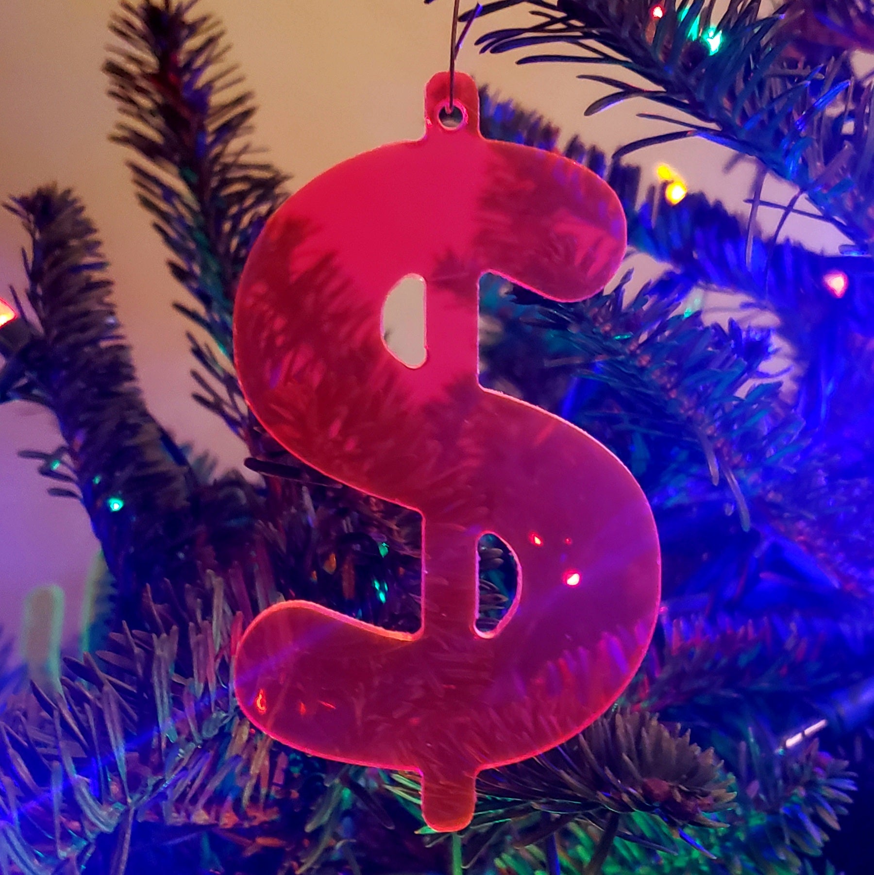 Dollar Sign Ornament